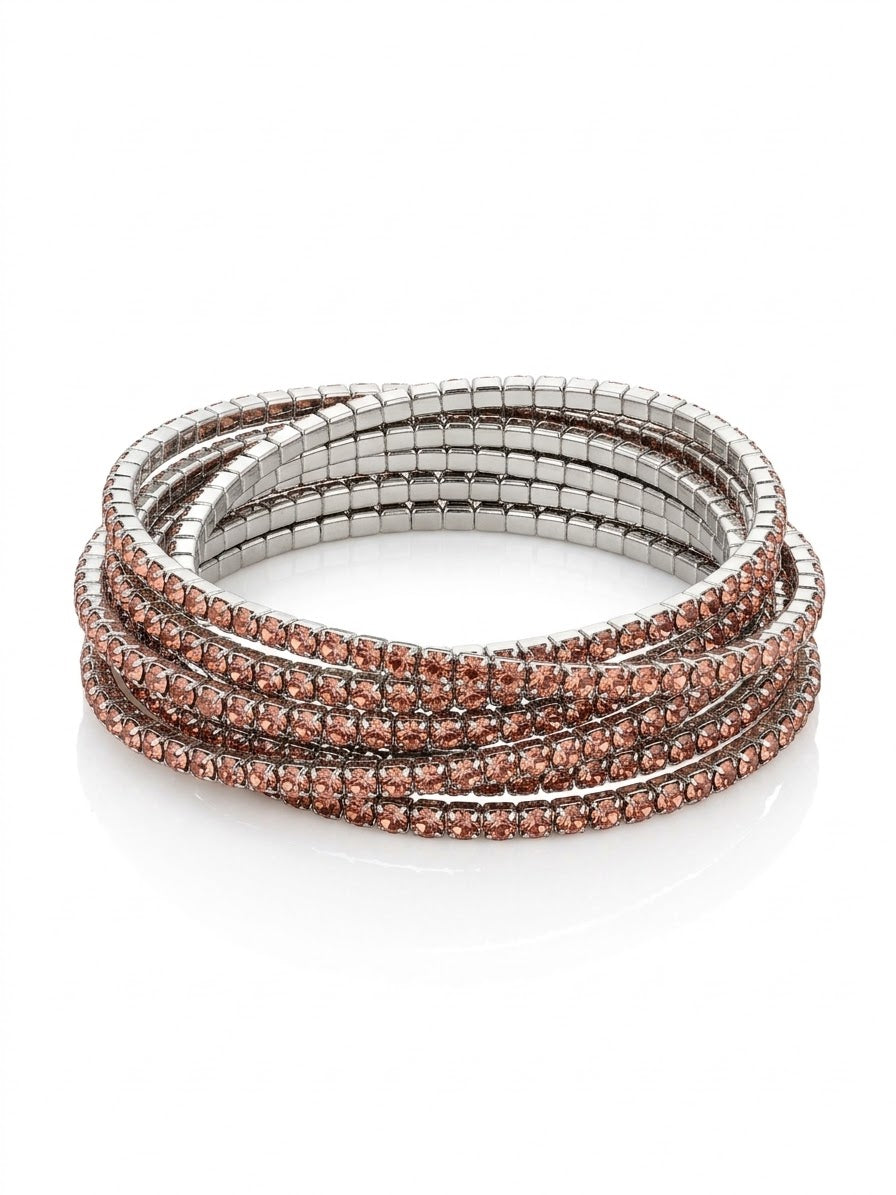 Mix Pulseira Rosa