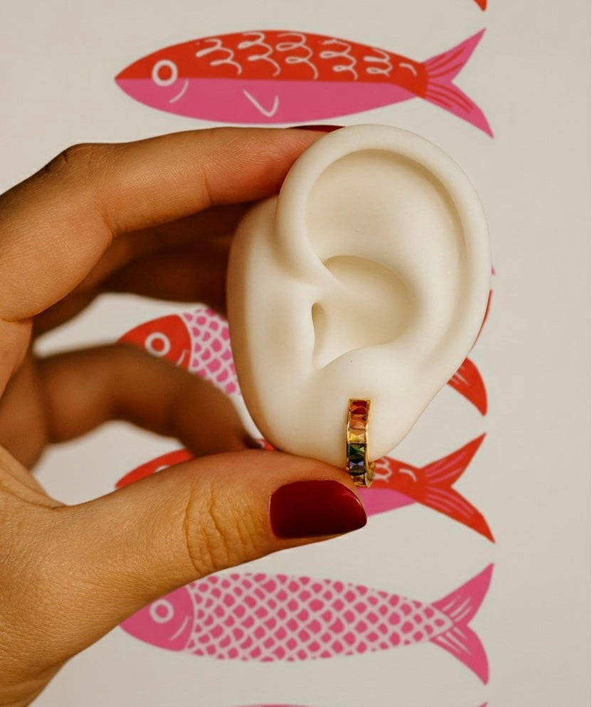 BRINCO ARTICULADO CARRÊ COLORIDO