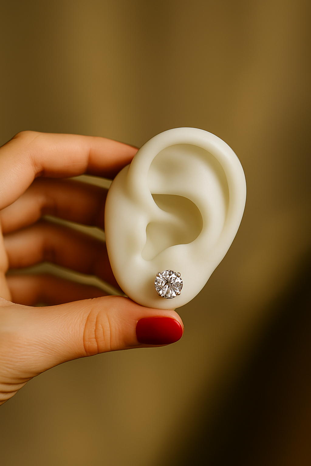 BRINCO ZIRCÔNIA REDONDO