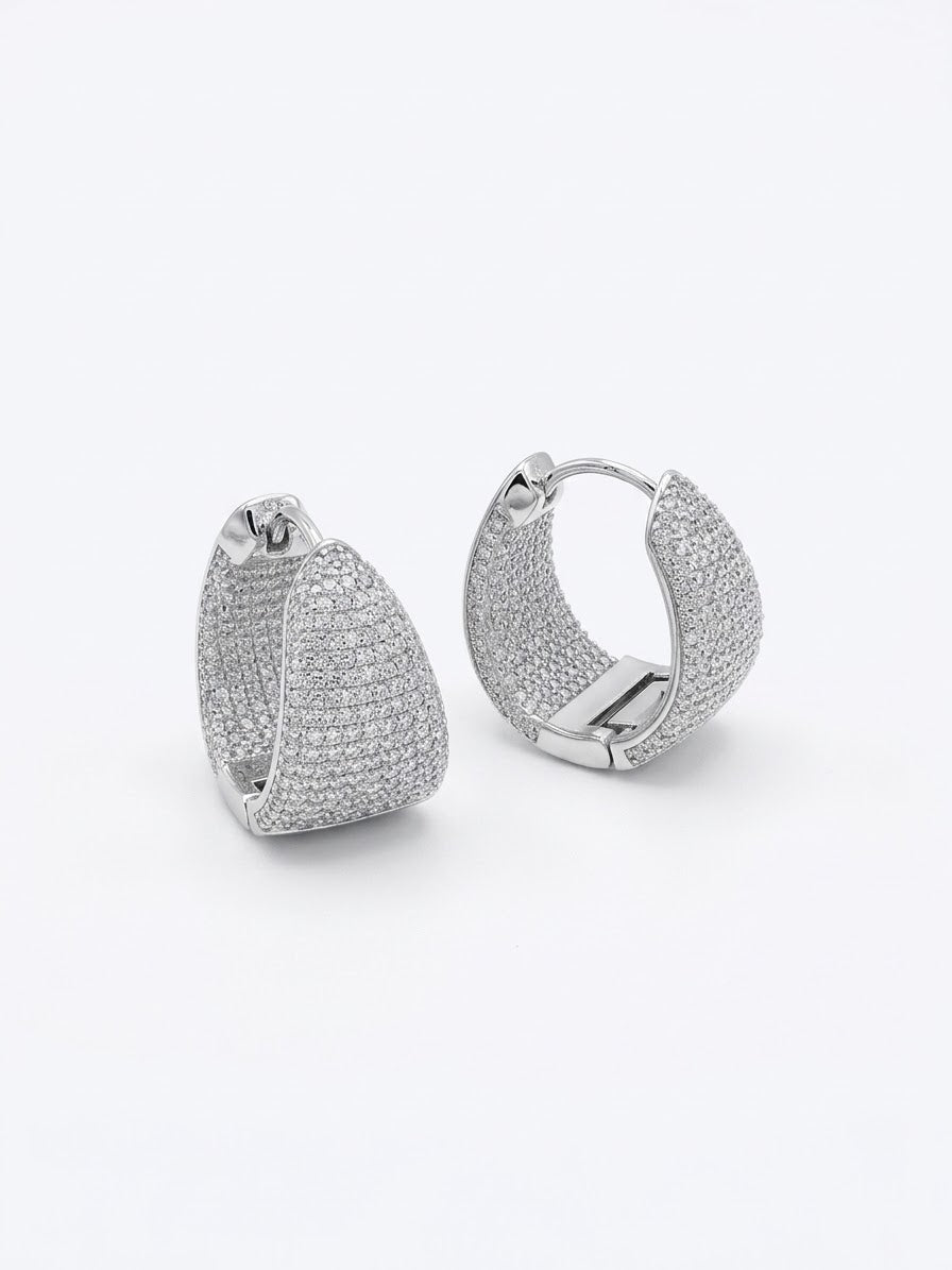 Brinco Argola Strass