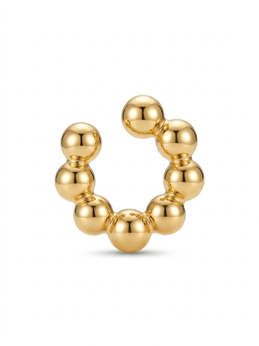 Piercing Bolinhas Douradas