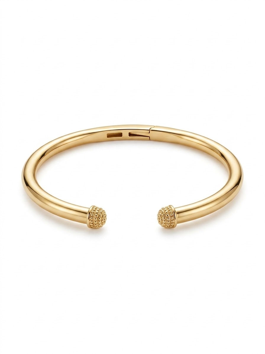 Bracelete Liso Dourado