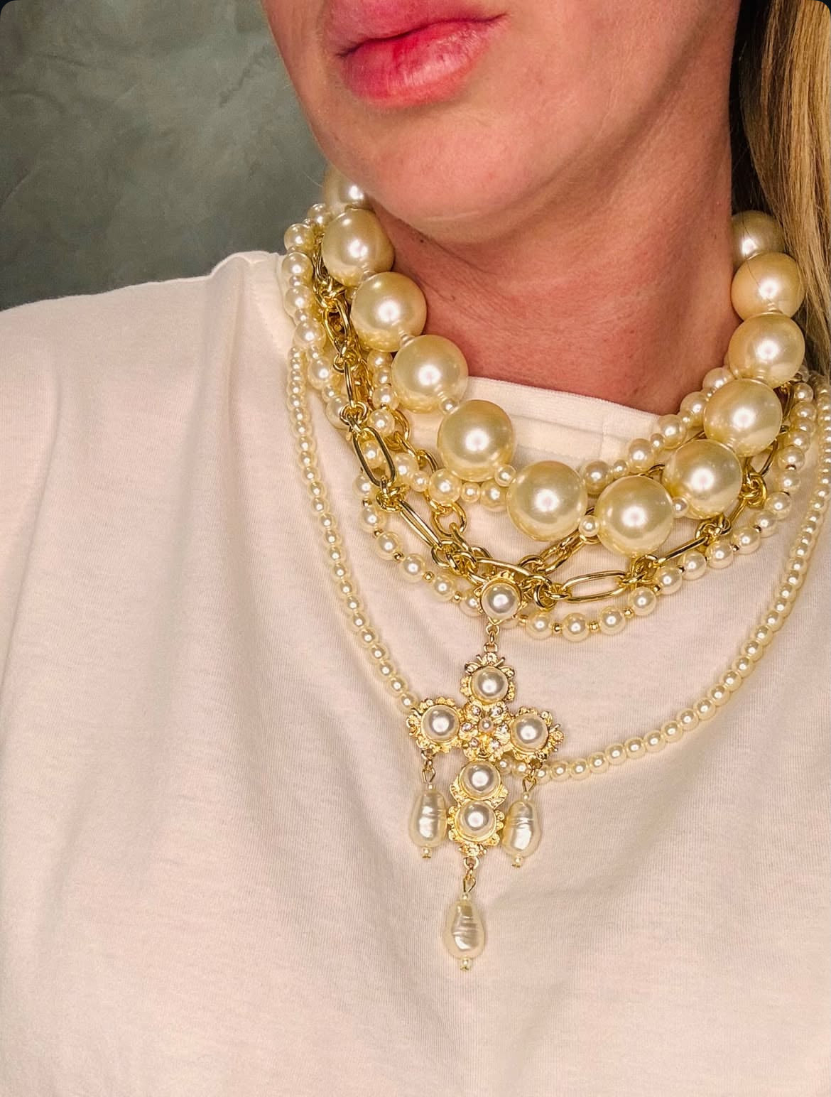 Colar Pérola Grande