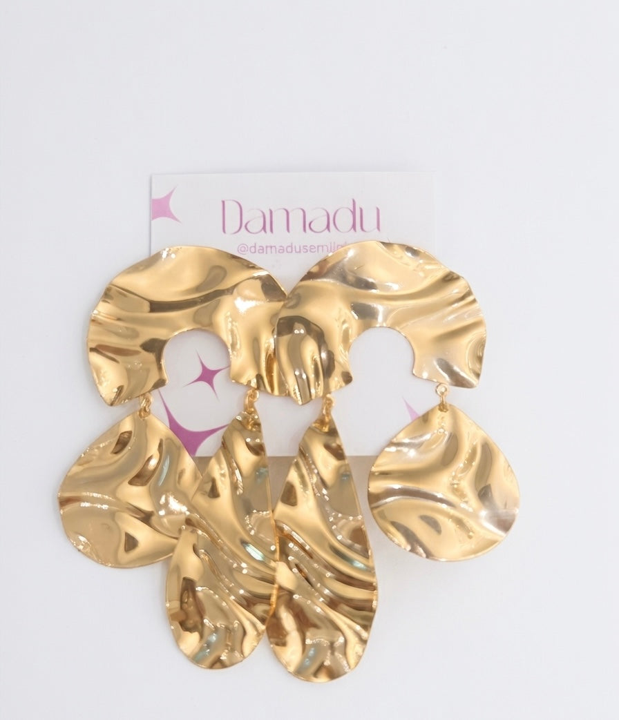 Brinco Chapa Dourado