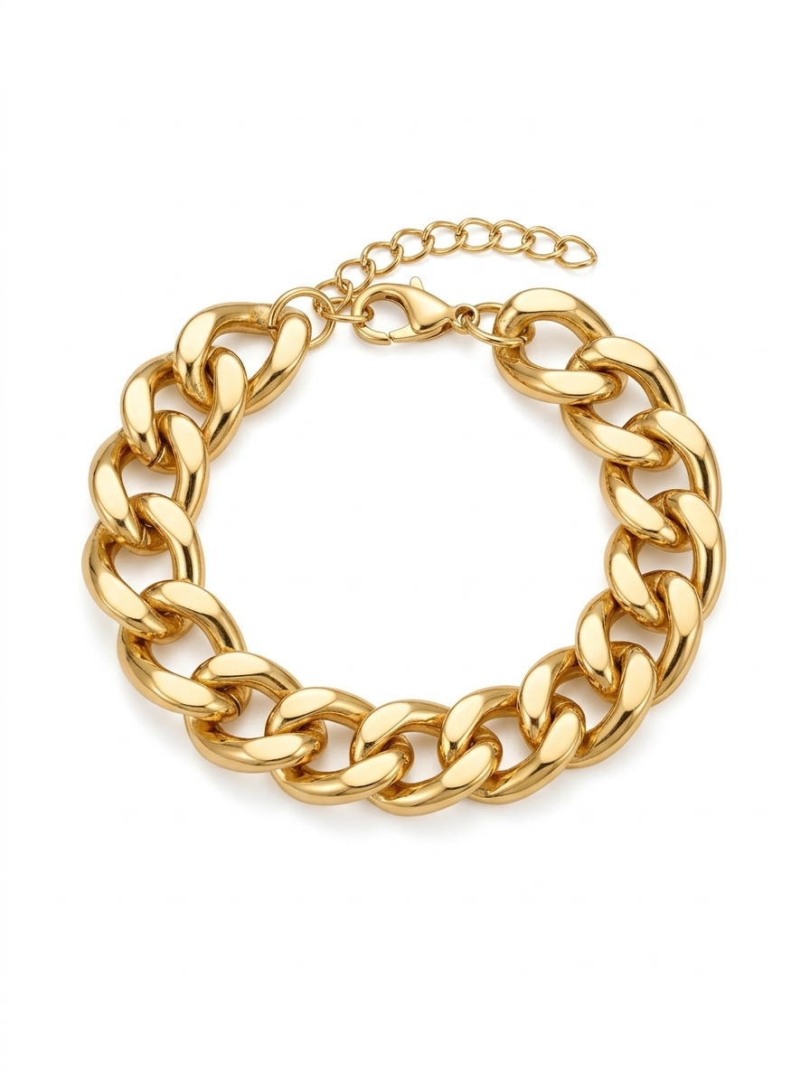 Pulseira Corrente Dourada