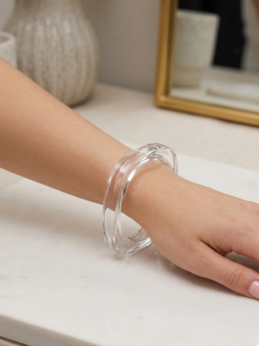 Bracelete Transparente