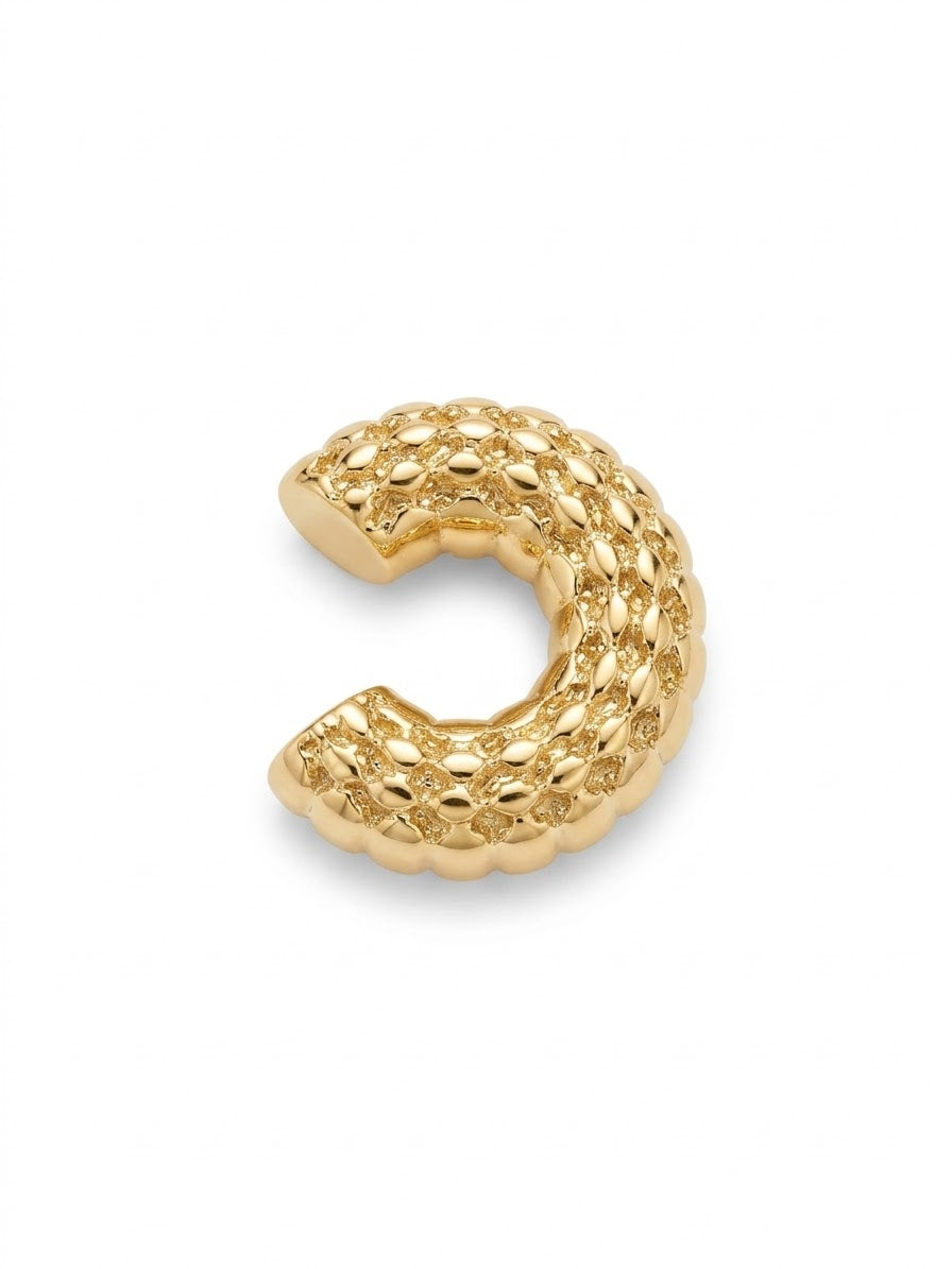 Piercing Dourado Texturizado